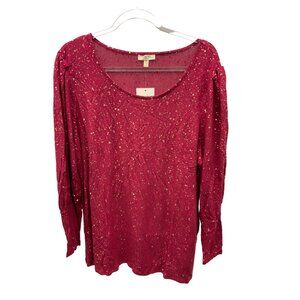 Como Blu Gold Foil Top